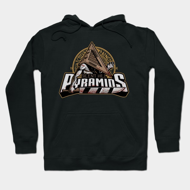 Silent Hill Pyramids - Sports Team Hoodie by Studio Mootant